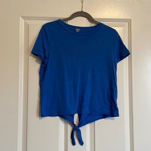 Aerie Open Back Tie Shirt